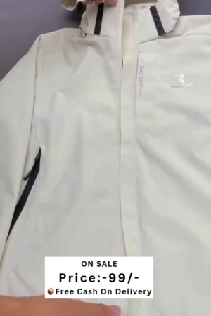 Men Hooded Tailored Jacket